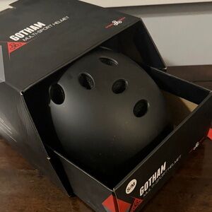 Gotham Matte Black Multi-Sport Helmet - Men's